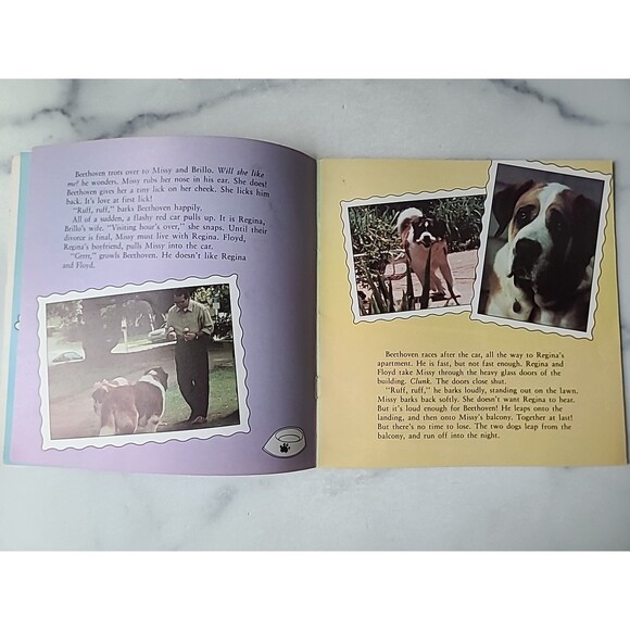 Beethoven's 2nd: Puppy Love Paperback Picture Book Dogs - Picture 4 of 10